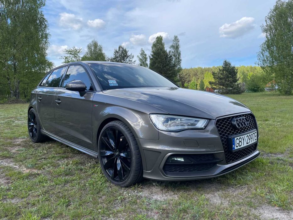 AUDI A 3 8 V Sportback-  3x S - LINE - 2.0 TDI 150 KM