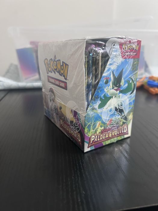 Paldea Evolved Booster box - Selado em inglês