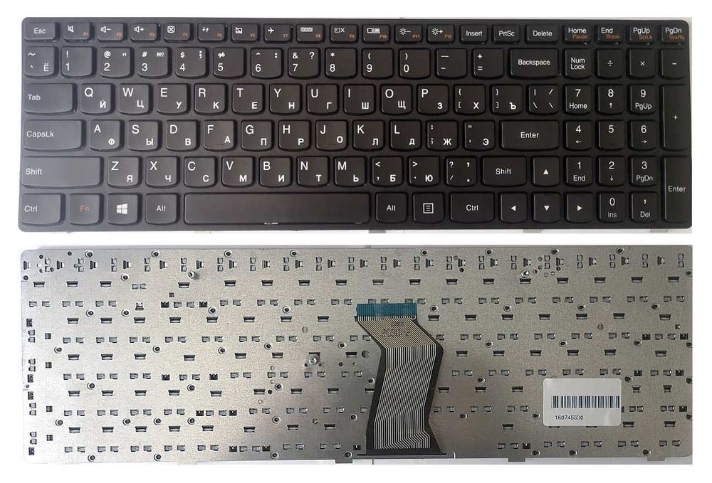 Клавіатура ноутбука LENOVO G500 G505 G510 G700/G500S Flex 15 Z510