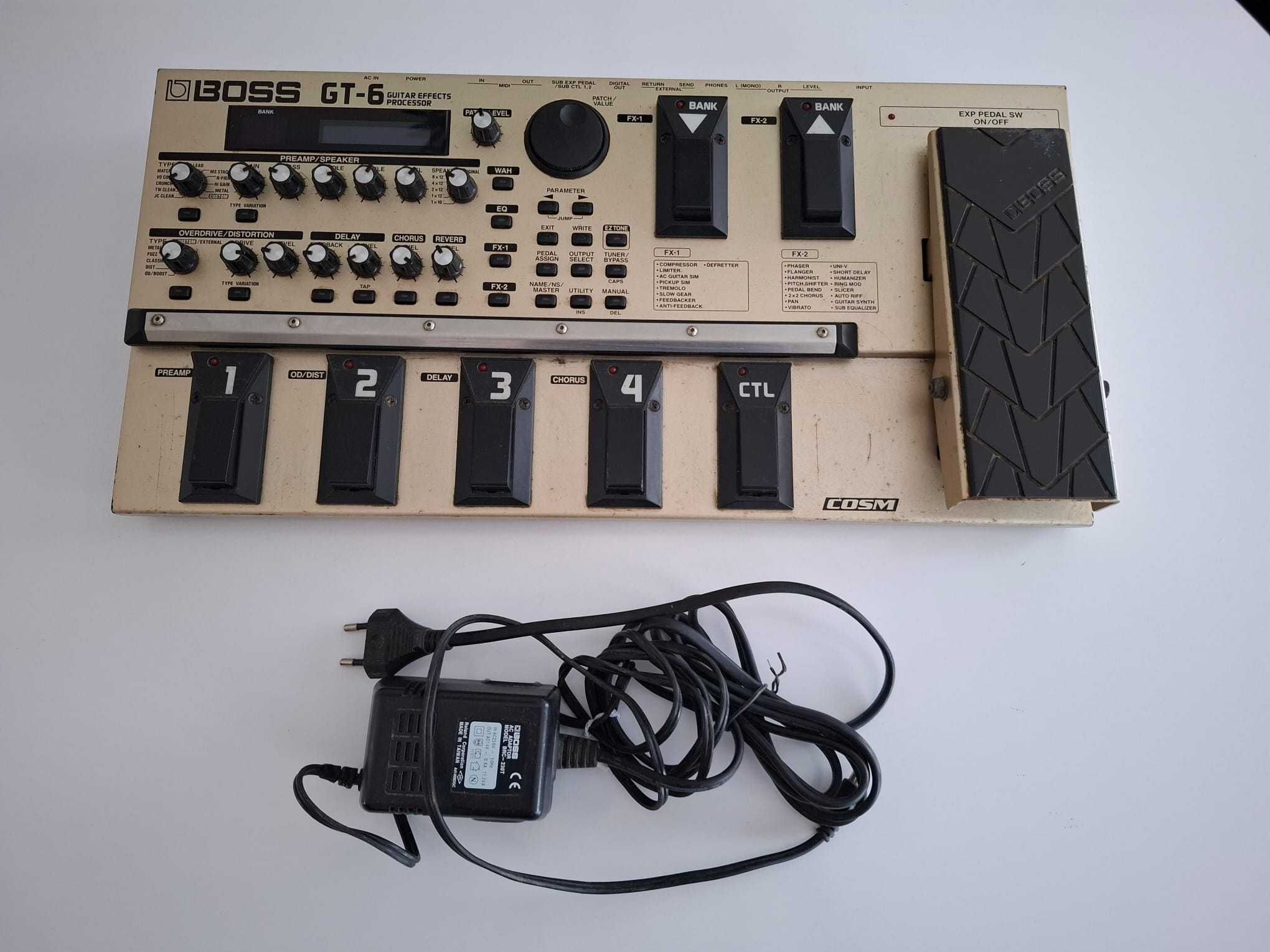 Processador Guitar Effects Boss GT-6