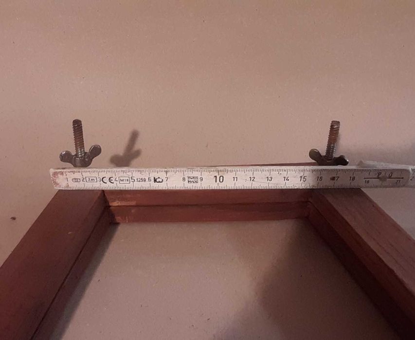 Suporte de raquete de tenis, antigo.