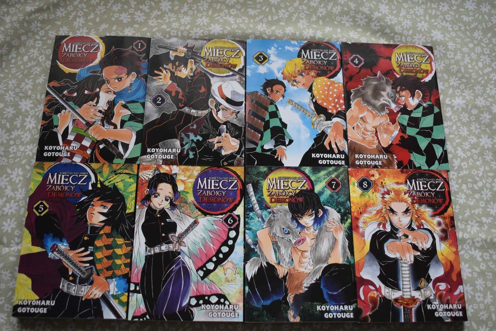 Miecz Zabójcy Demonów tomy 1-8