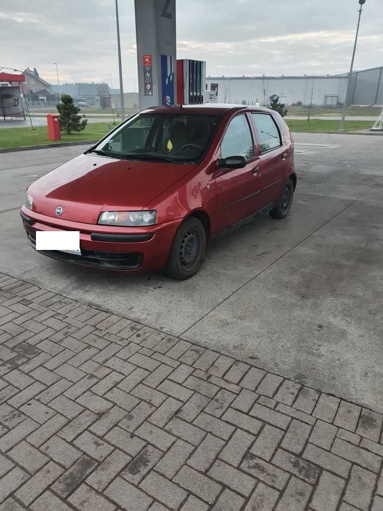 Fiat Punto II 1.2 benzyna 8V 5drzwi kolor wiśniowy 132/F na części