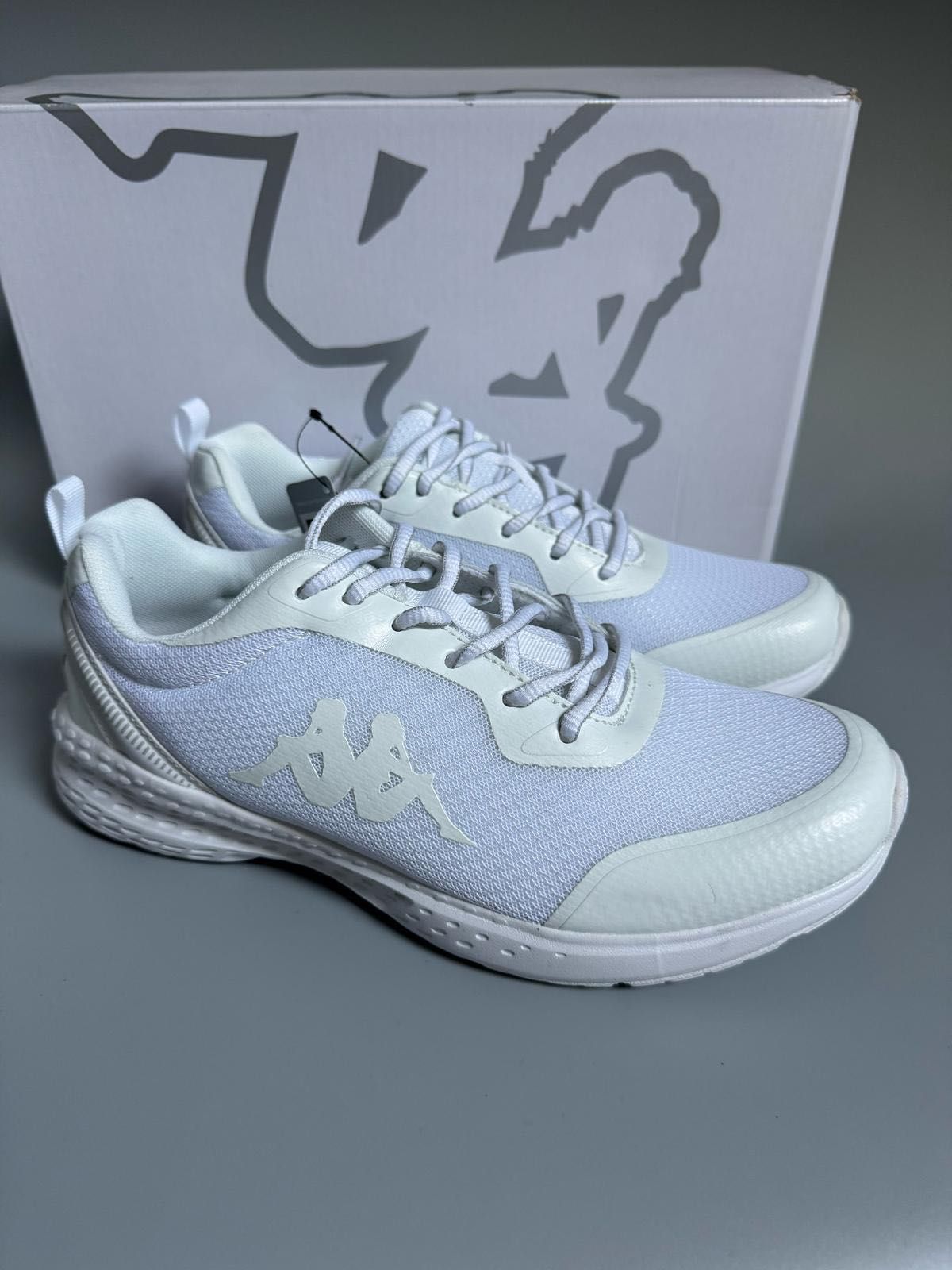 Nowe sneakersy KAPPA  buty sportowe męskie białe 42