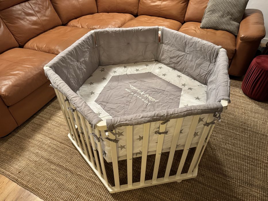 Kojec ROBA drewniany sześciokątny