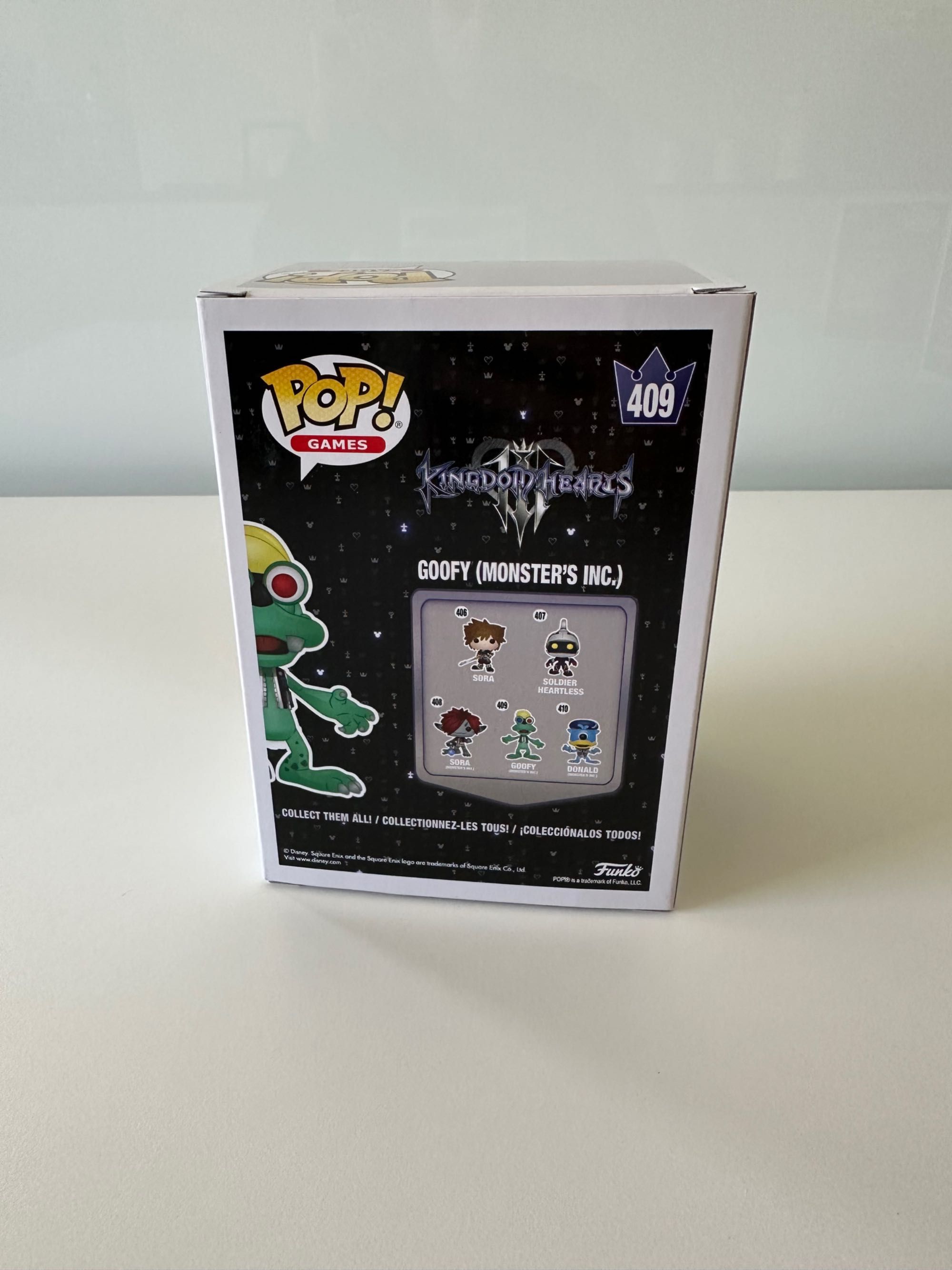 Funko Pop Disney Kingdom Hearts Goofy (Monster´s Inc.) 409