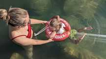 круг для плавання SWIMTRAINER червоний