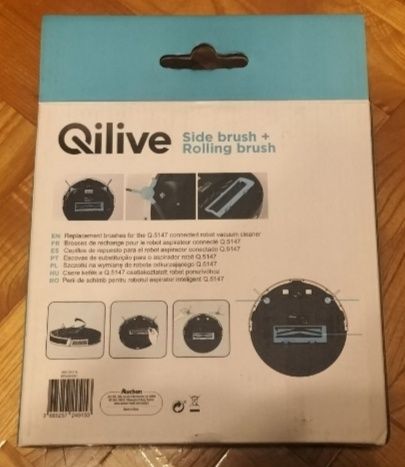 Szczotki na wymianę do robota odurzającego Q.5147 Auchan Qilive