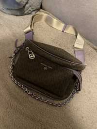 Oryginalna nerka Michael Kors Slater brown monogram