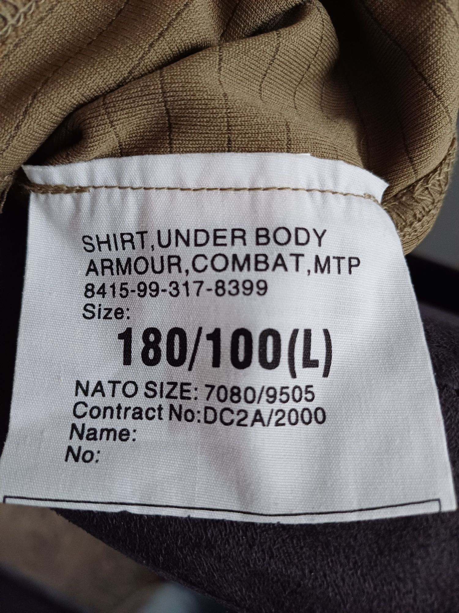 Combat shirt brytyjski mtp
