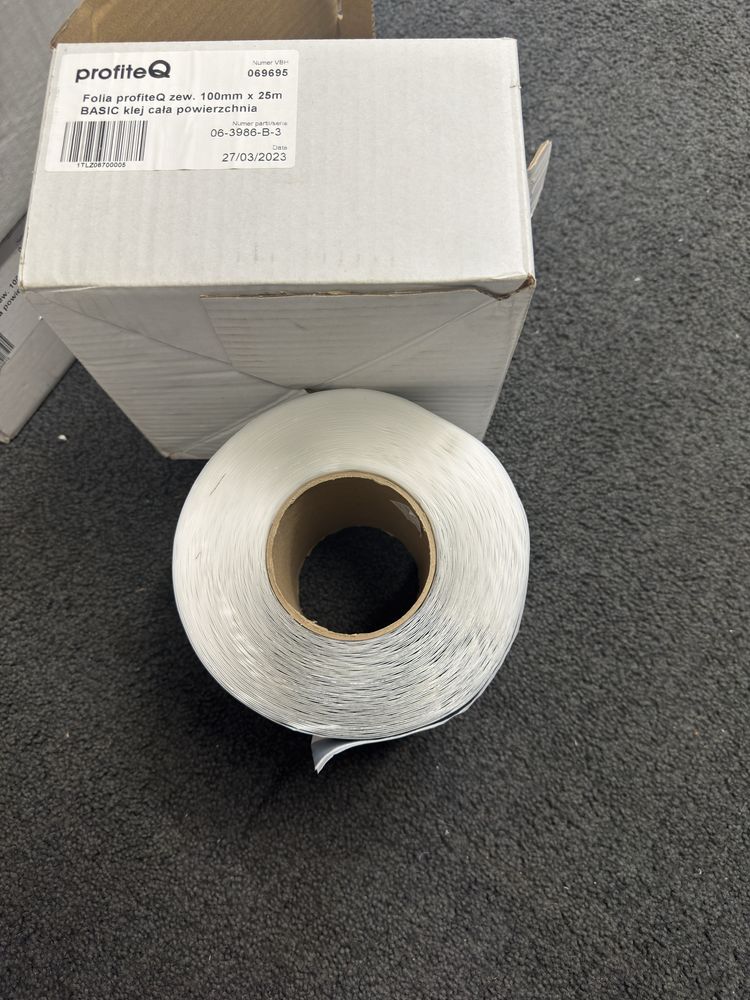 Ciepły montaż Folia Profiteq Basic Zewnętrzna Samoprzylepna 100 Mm