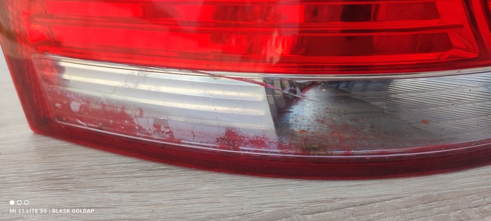 Lampa Lewy Tył Audi A3 8P 3D 2003 Blask Gołdap