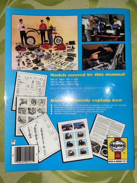 Manual worshop Moto BSA