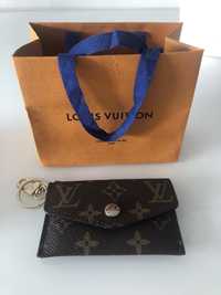 Louis Vuitton Porta-chaves e porta cartões monogram