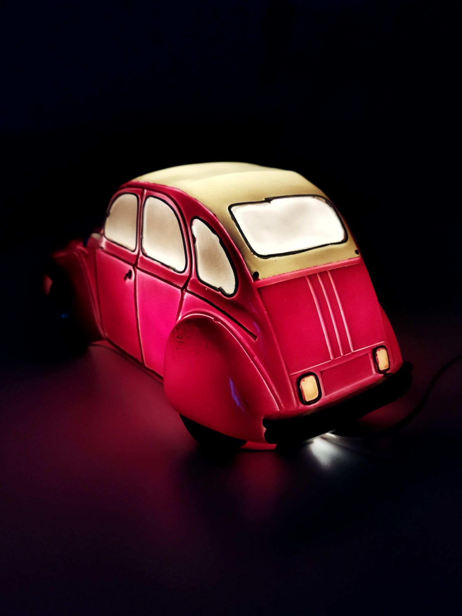 Lampka nocna Citroen 2CV Markslojd Sweden Nostalgi LED Car na baterie