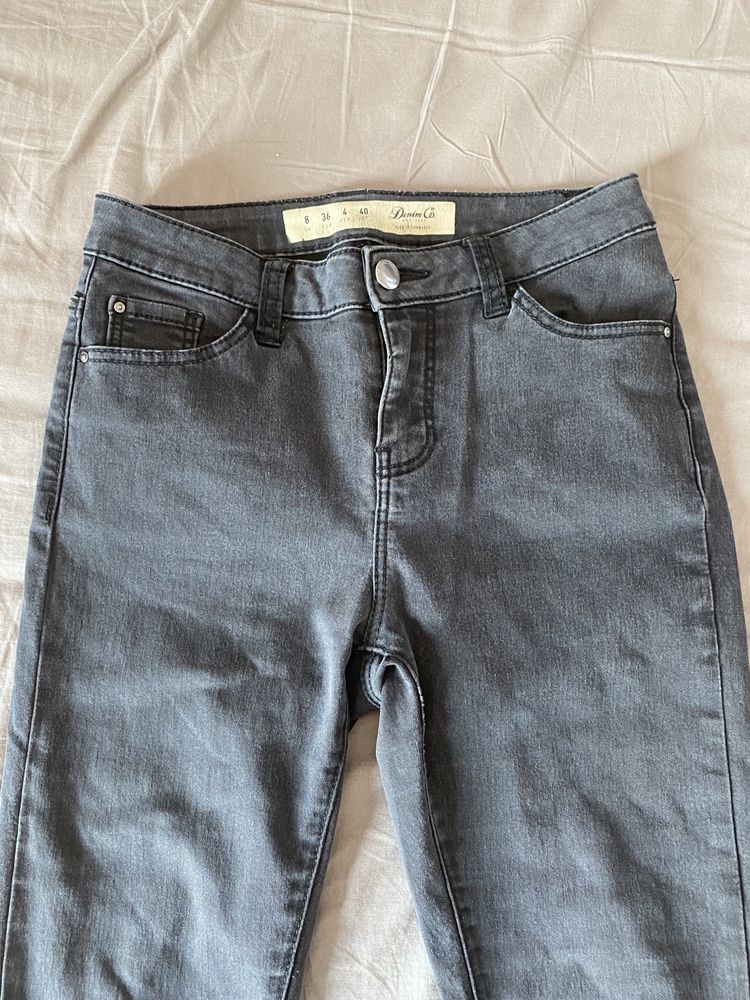 Czarne Jeansy Denim Co