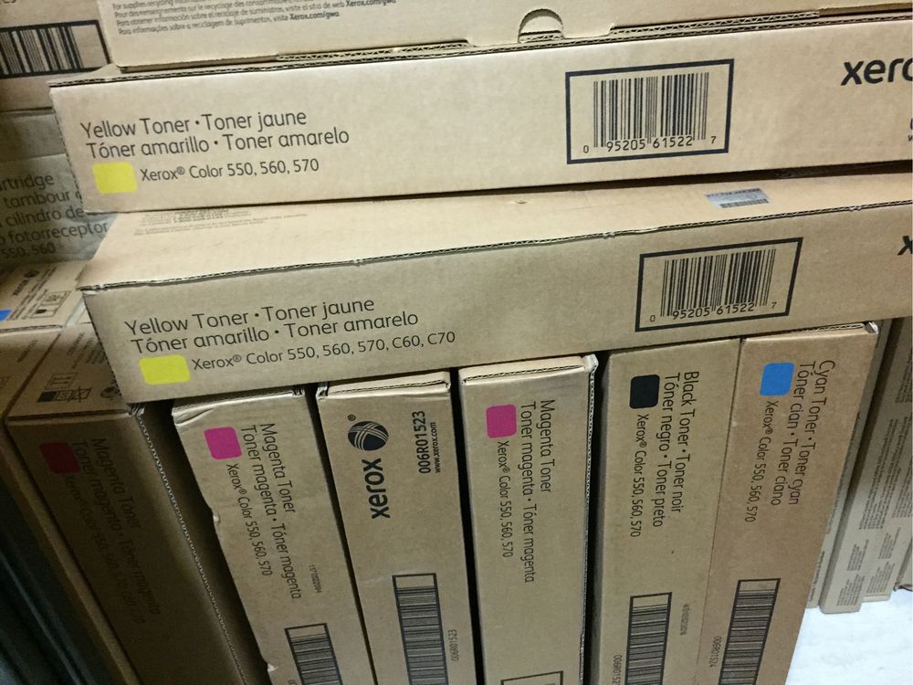 Xerox Toner e Consumiveis Originais 550 c60 252 c70 7765