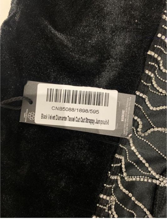 Жіночий святковий вечірній комбінезон з штанами новий prettylittlethin