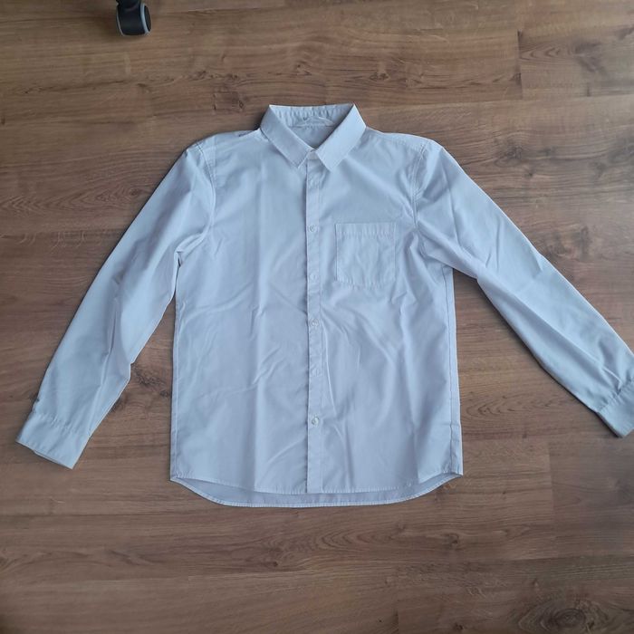 Biała koszula wizytowa 164