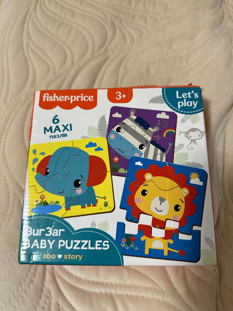 Пазли fisher price максі 6 в 1