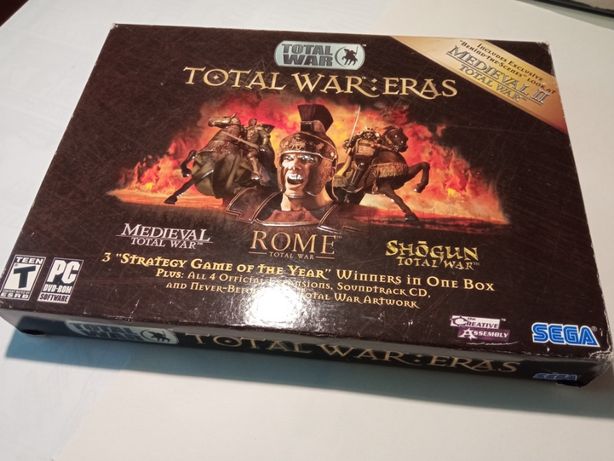Total War - completo, caixa de CDs original - Game