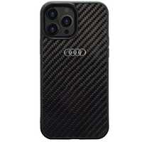 Etui na telefon iPhone 13 Pro / 13 6.1" Audi Carbon Fiber - Czarny