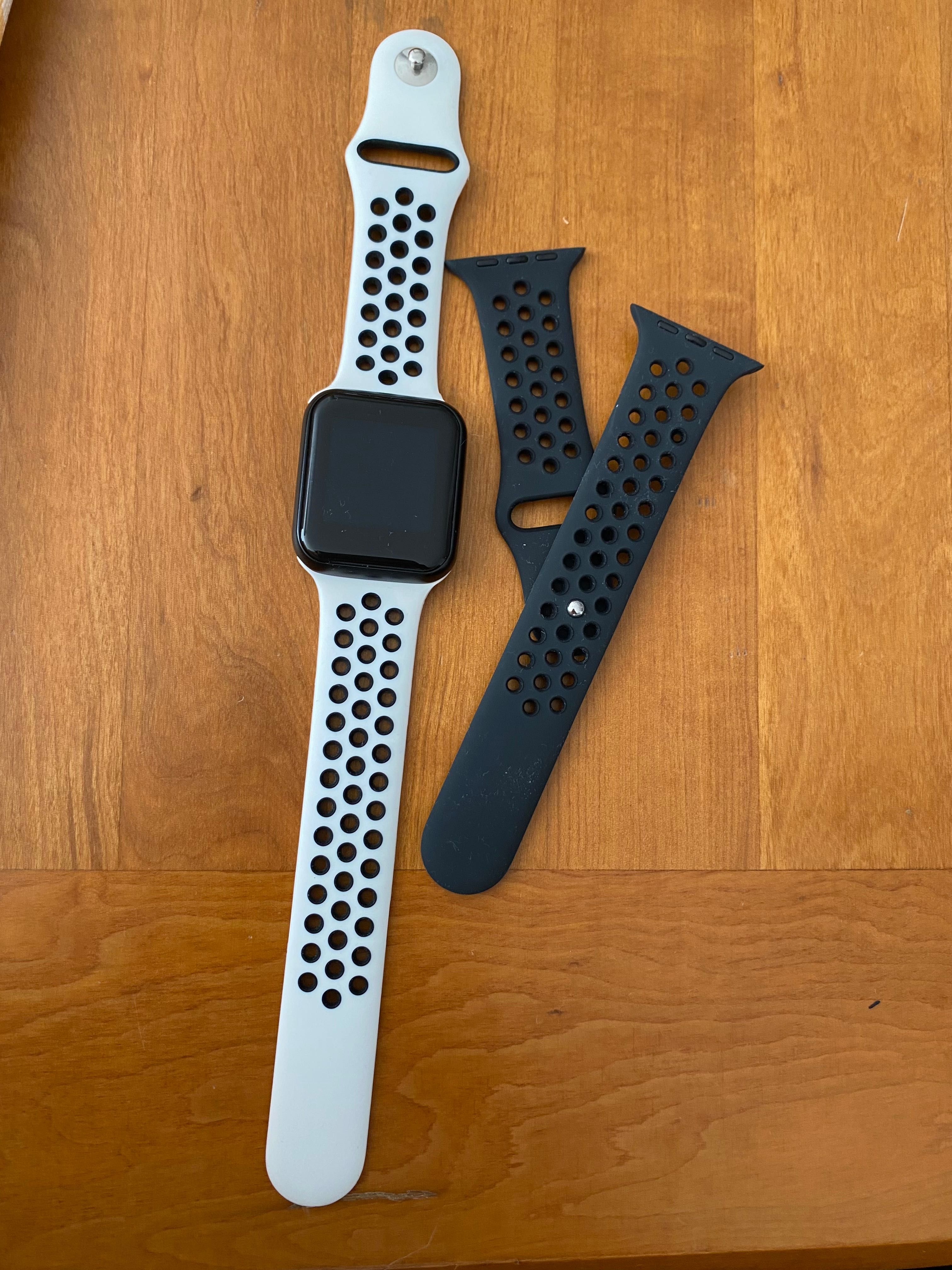 Relógio smartwatch c/ 2 braceletes