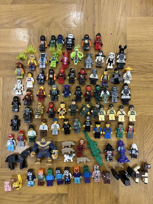 “Велика колекція LEGO — набори + деталі й фігурки на вагу”