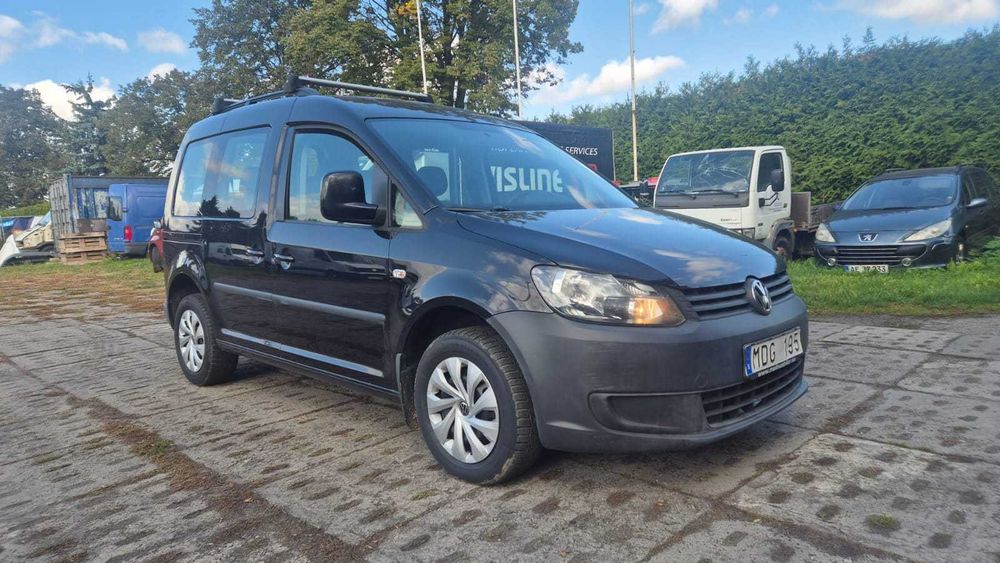 Volkswagen Caddy 7 Osobowe Rok 2011 Klimatyzacja Przebieg org 194000