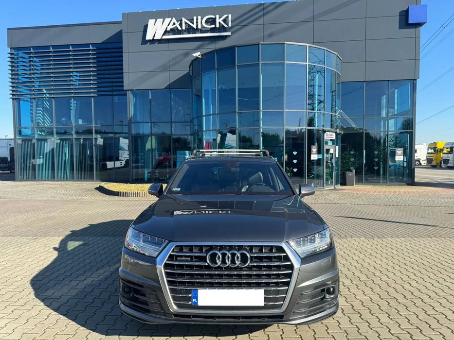 Audi Q7 Salon Polska, Pierwszy Właściciel, Faktura VAT 23% Bezwypadkowy S line