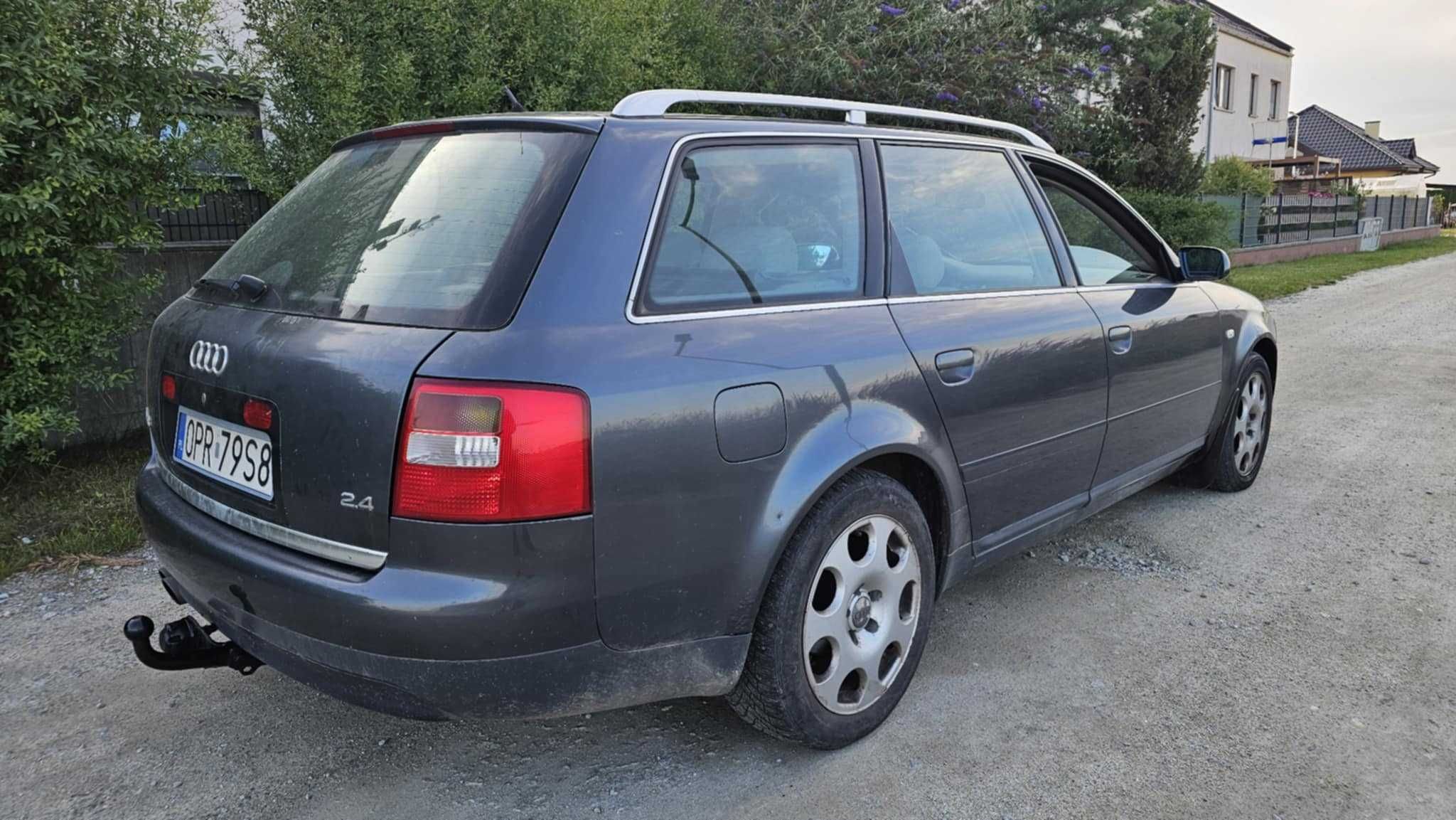 AUDI A6 C5  2.4 V6  170km - 2001R AVANT  + HAK