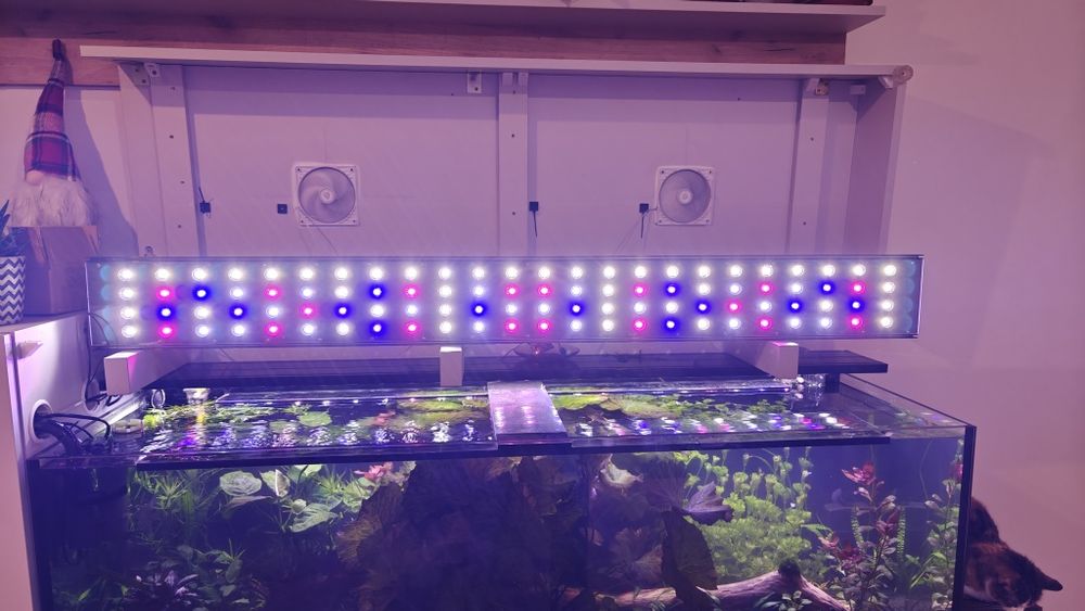 Lampy akwarystyczna 2szt, 150cm, sterownik + zasilacz. Transport free