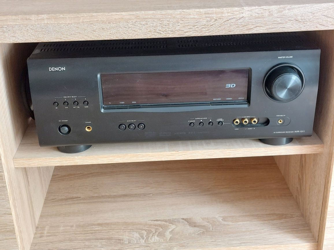 Kino domowe Wharfedale crystal 2-30 amplituner Denon AVR-1311