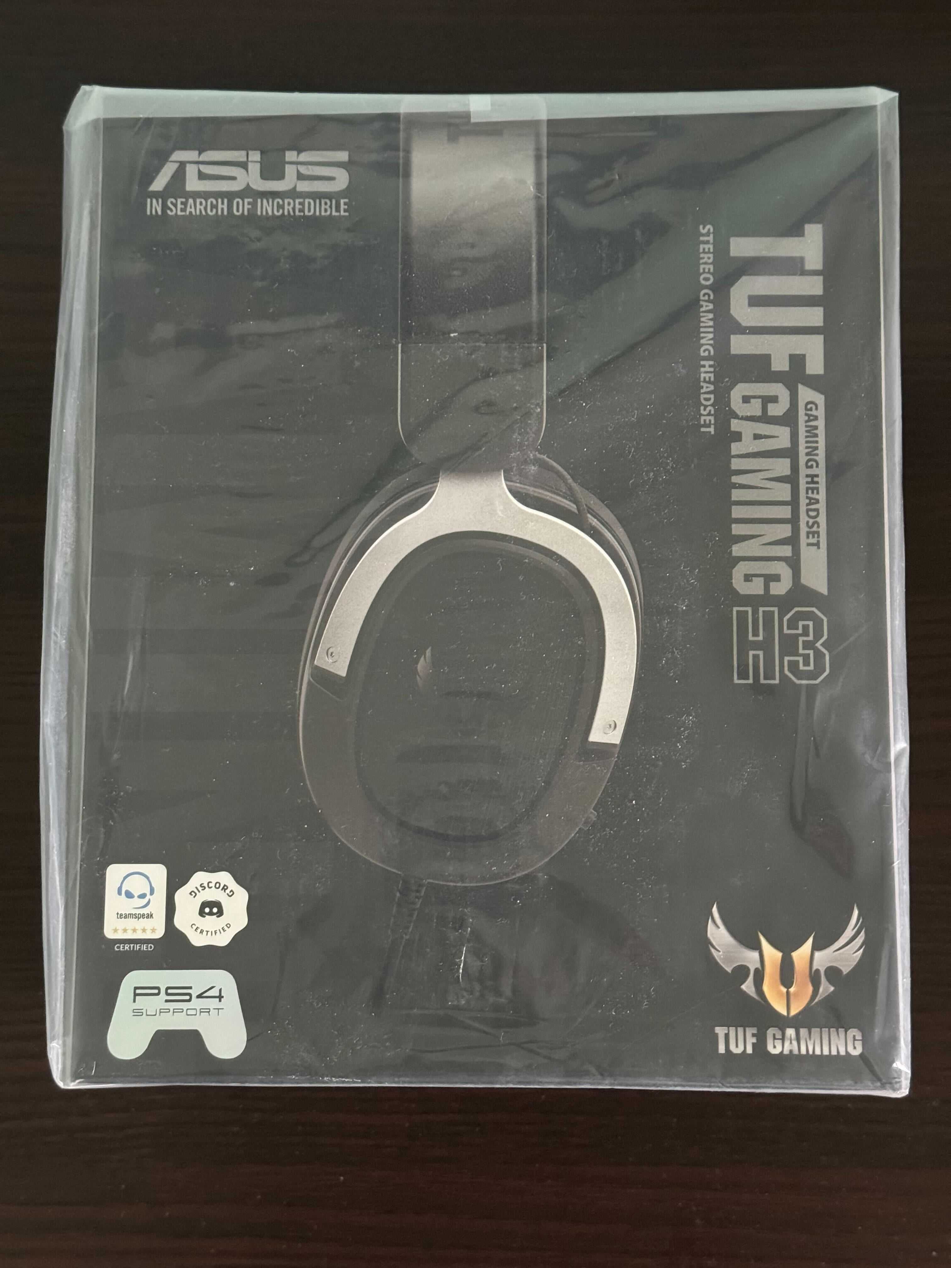 Навушники Asus TUF Gaming H3 Silver