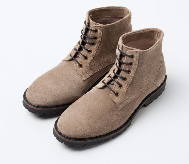 Fajne NOWE buty 44 42 ,100 % skóra zara lekkie TRAPERY i oddychające