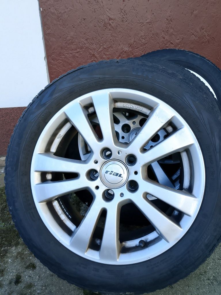 Felgi koła R16 5x112  opony NOKIAN 205/55/R16 2021 rok