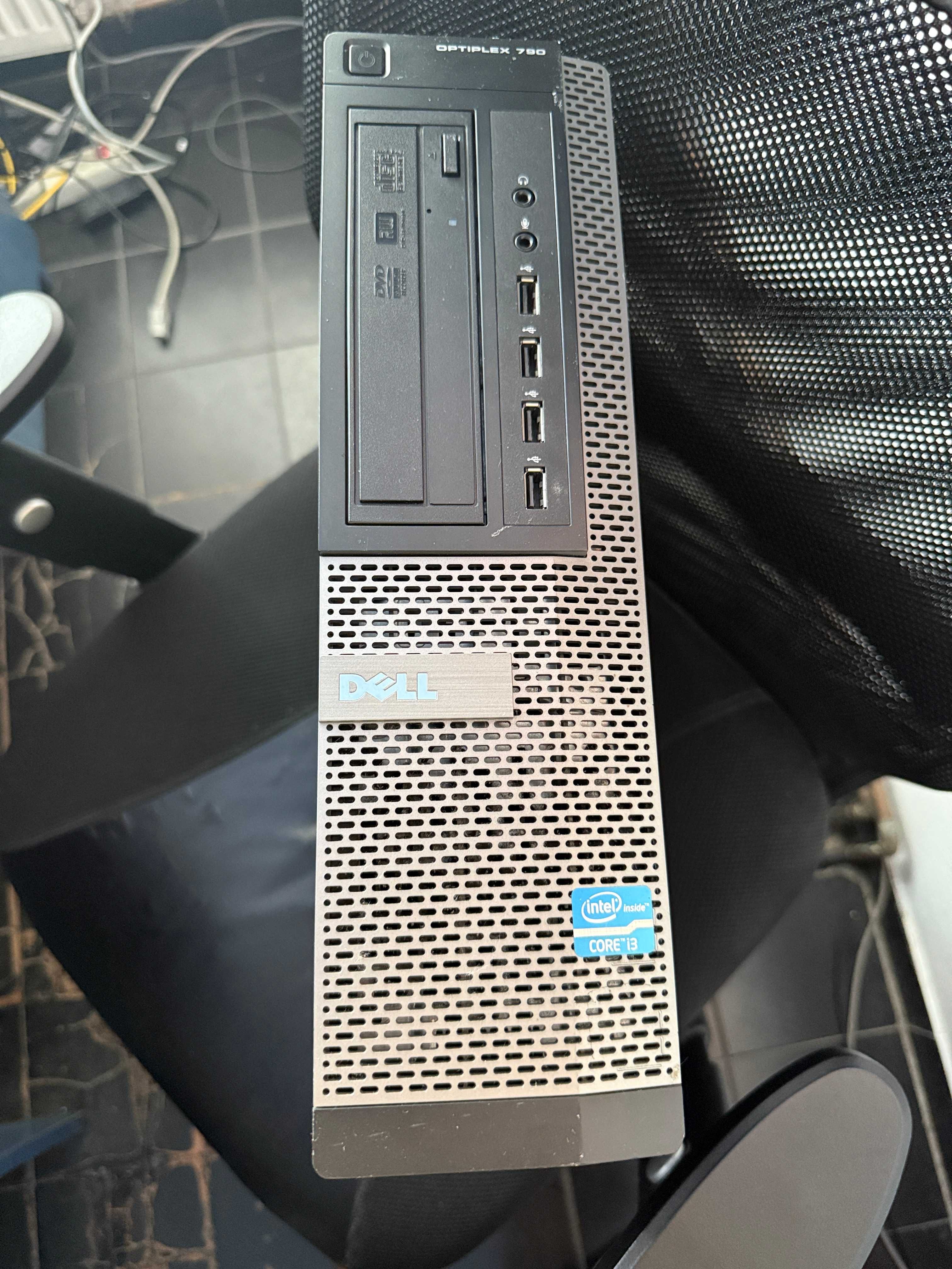 komputer dell optiplex 790 intel core i3 2120 CPU 3,30GHz cały zestaw