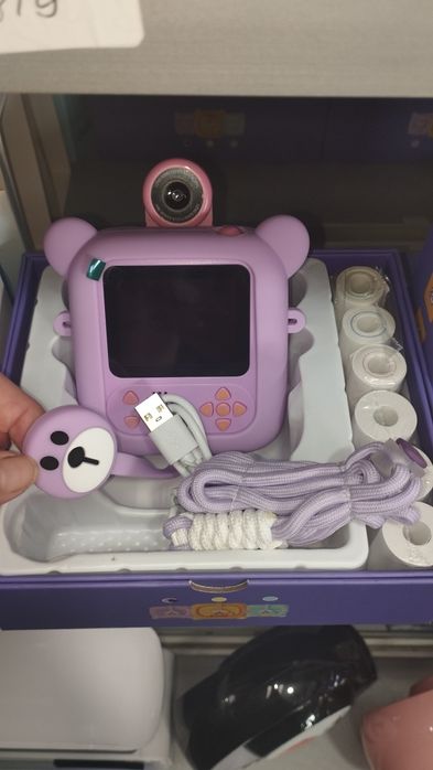 Дитячий фотоапарат миттєвого друку М4 з принтером миттєвого друку