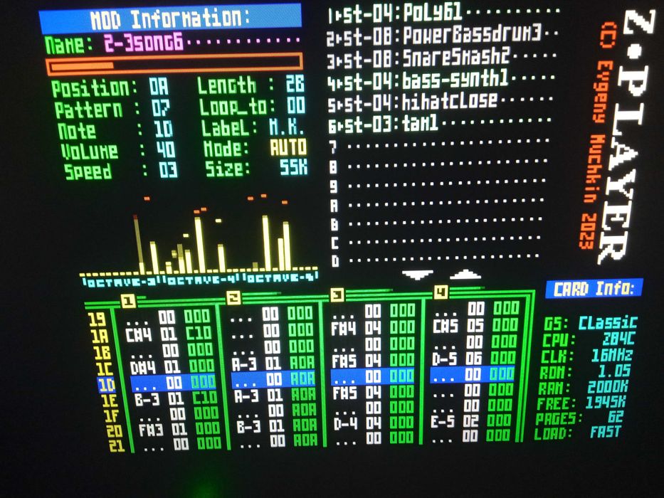 Звуковая карта General Sound для ZX Spectrum
