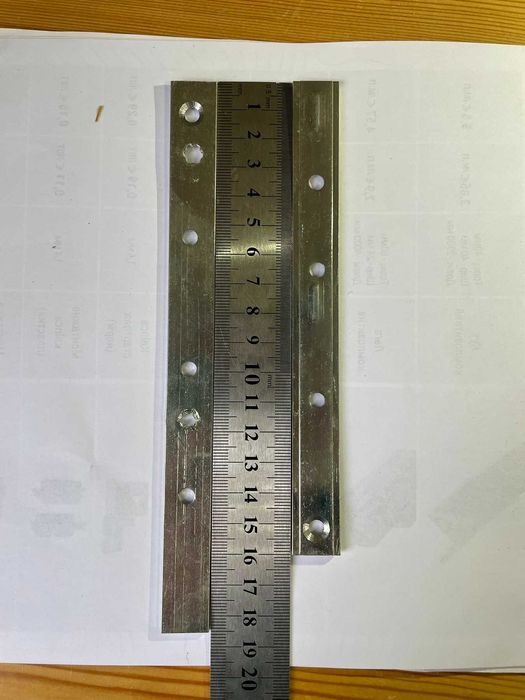 Змійка для монтажа. Металева пластина 70мм, 160мм, 180мм
