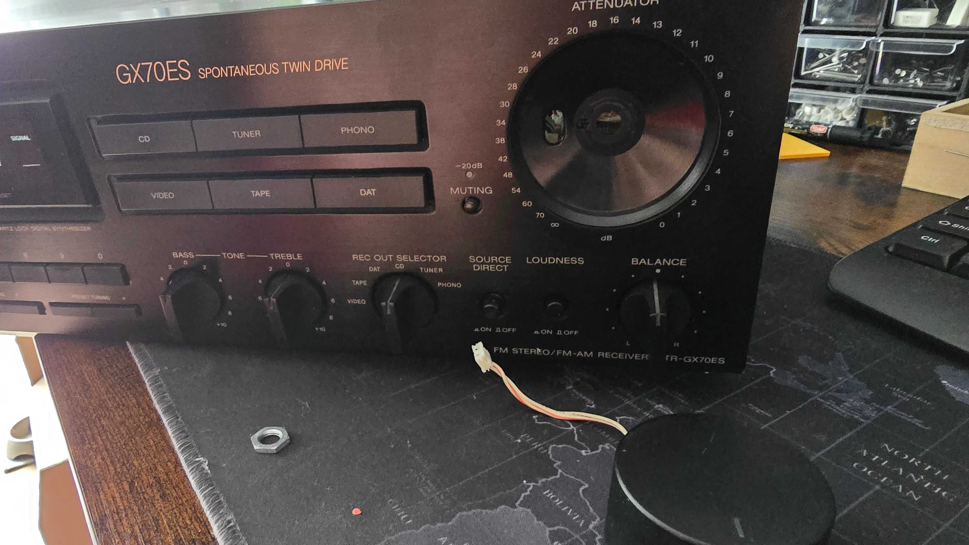 Amplituner Sony GX70ES czytasj opis