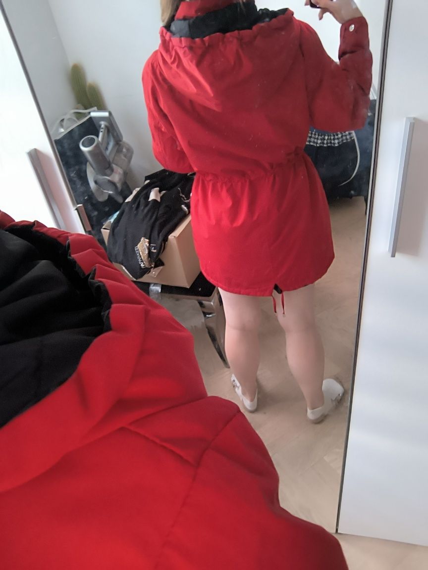 Kurtka parka damska jesienna plus size