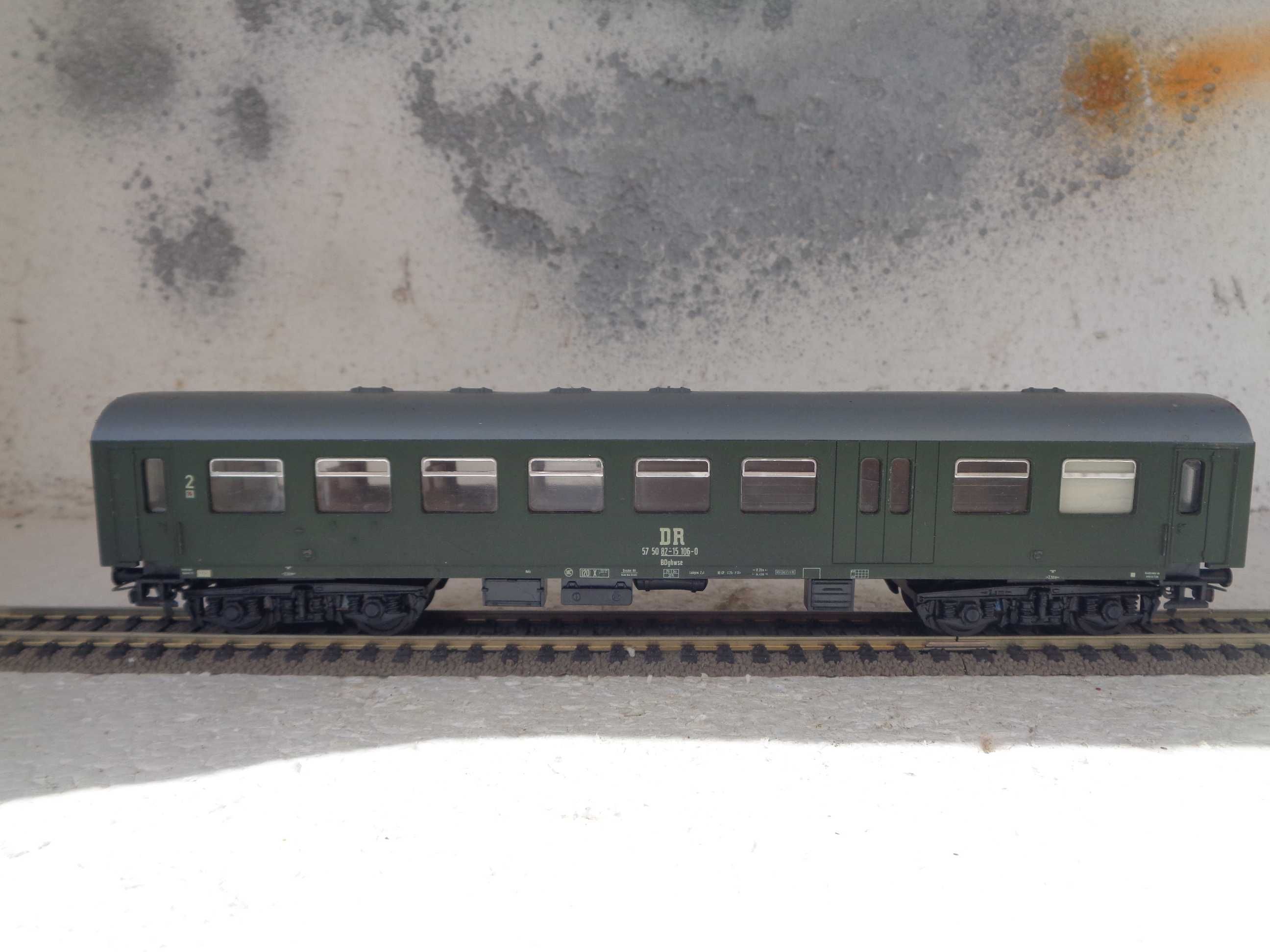 1:87 PIKO Carruagem passageiros da DR comboio