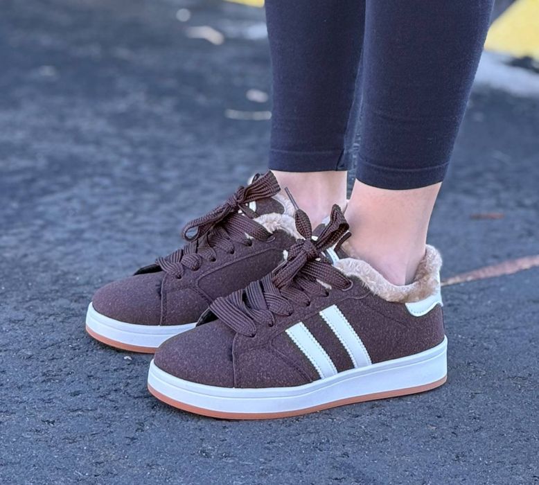 Кеди Зима жіночі утеплені плюшевим хутром жіночі