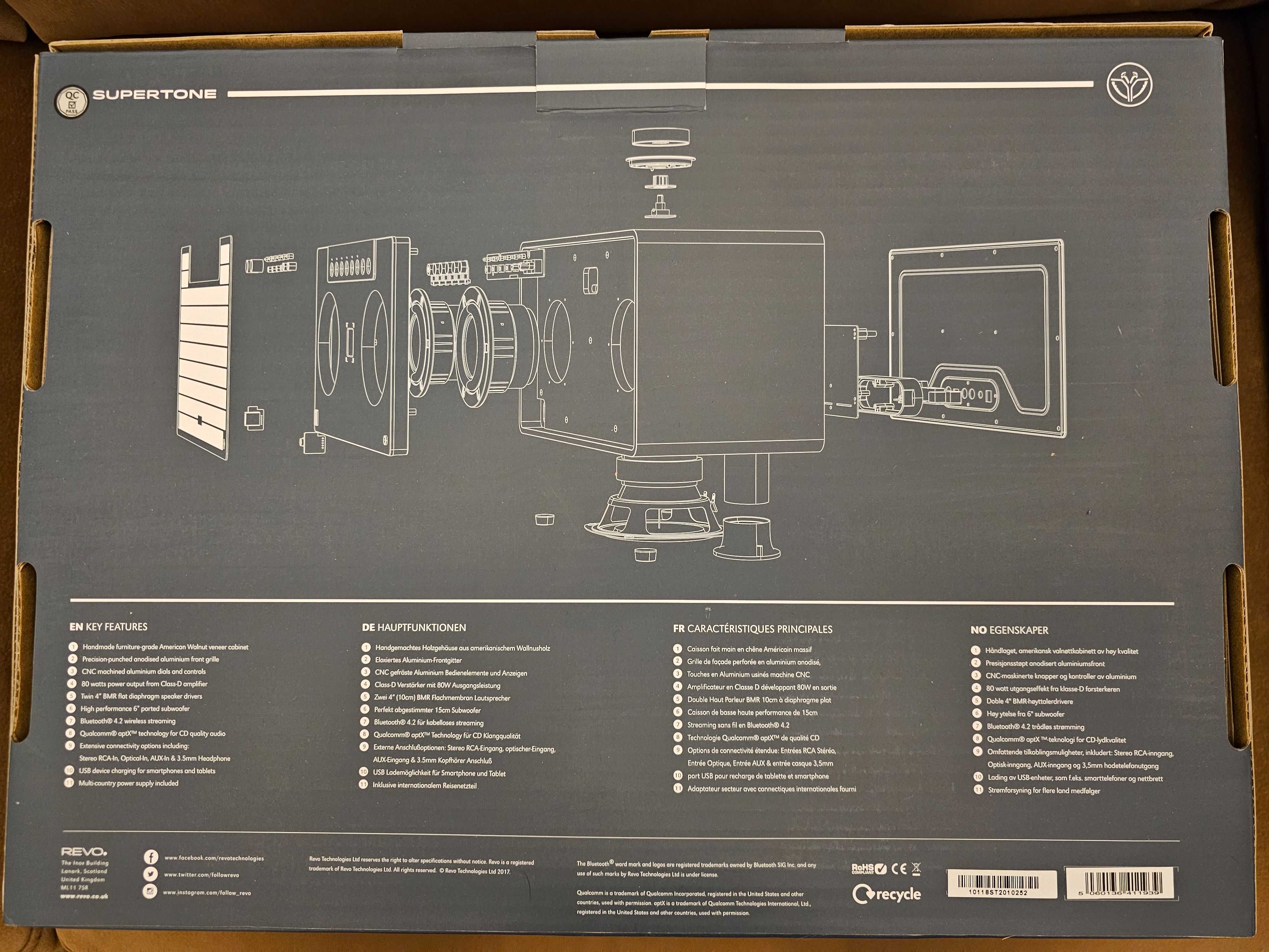 PEREŁKA!!! NOWY Głośnik REVO SUPERTONE Stars of CES 2017 !