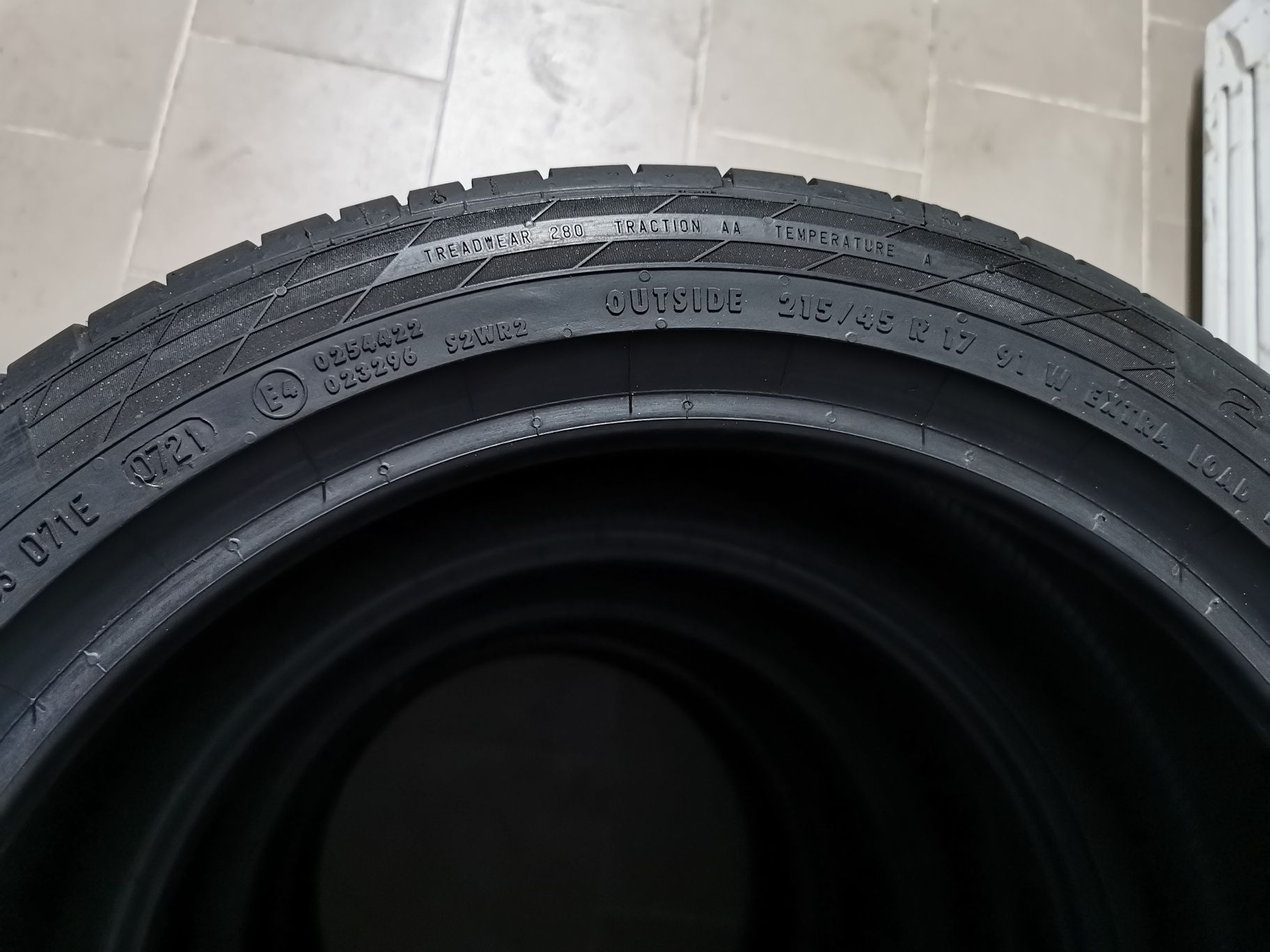 215/45 R17 Continental як нові 2021