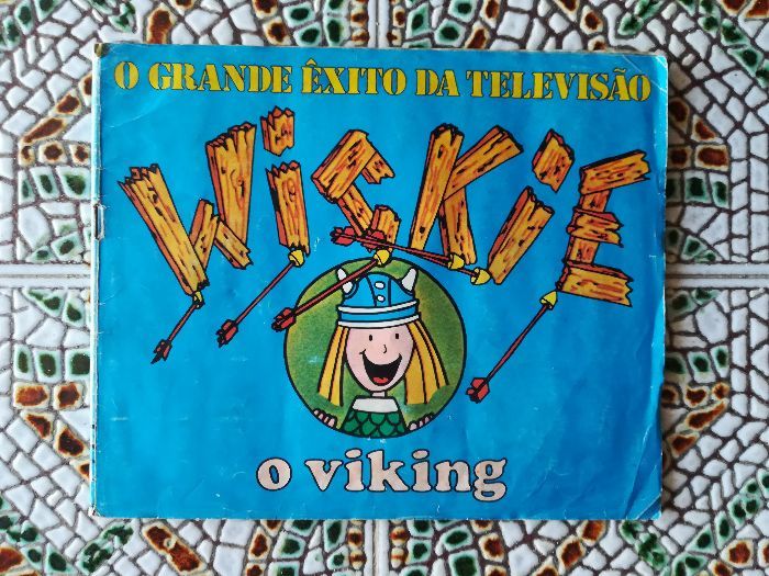 Caderneta de cromos "WICKIE o VIKING" - completa