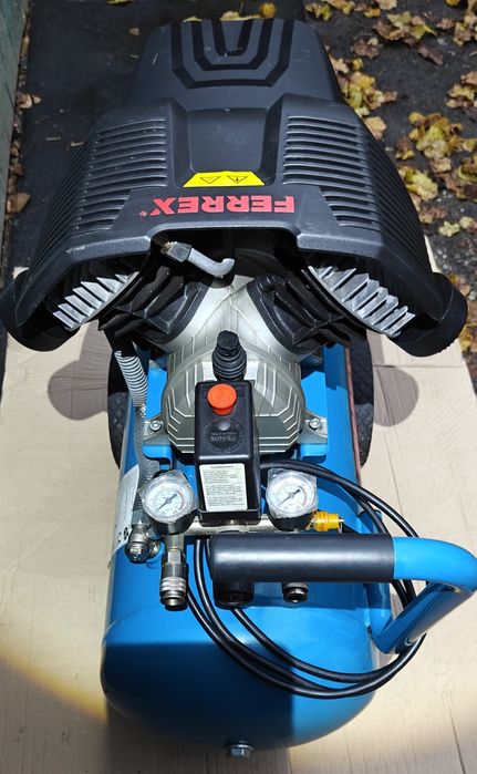 Компрессор FERREX 50л почти новый