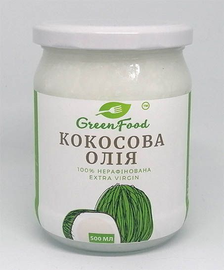 Кокосова олія - Кокосовое масло нерафинированное Virgin 500-900 мл