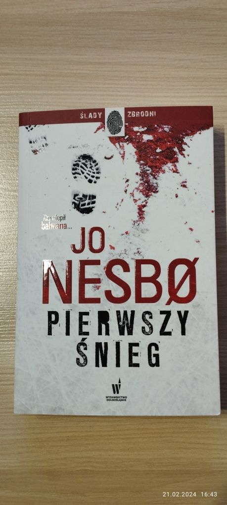 Jo Nesbo "Pierwszy śnieg" nowa, nieużywana